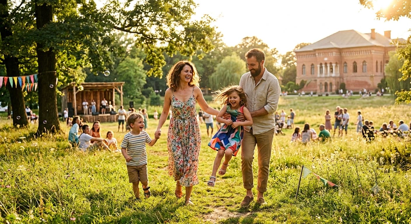 Joacă și timp în aer liber la Big Little Festival